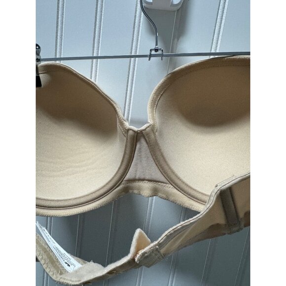 Wacoal Beige Red Carpet Strapless Underwire Bra 854119 Size 40D - Picture 5 of 5
